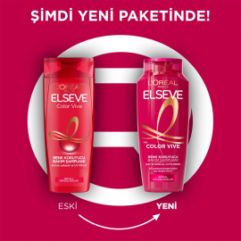 Elseve Color Vive - Renk Koruyucu Bakım Şampuanı 300ml - 3