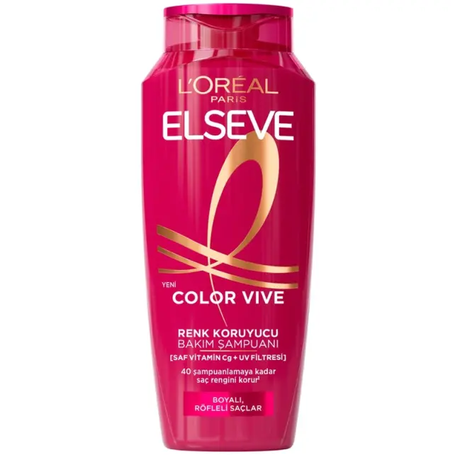 Elseve Color Vive - Renk Koruyucu Bakım Şampuanı 300ml - 1