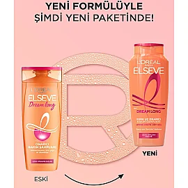 Elseve Dream Long - Kırık Uç Onarıcı Bakım Şampuanı 700ml - 6