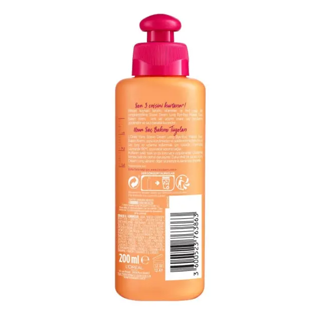 Elseve Dream Long Kolay Tarama Saç Kremi 200ml - 3