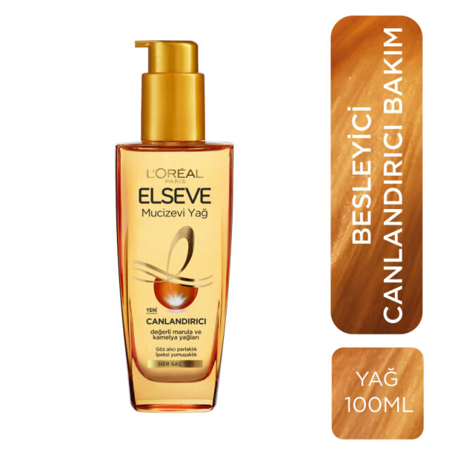 Elseve Mucizevi Saç Bakım Yağı 100ml - 3