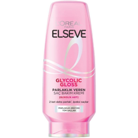 Elseve Glycolic Gloss - Parlaklık Veren Saç Bakım Kremi 250ml - Elseve