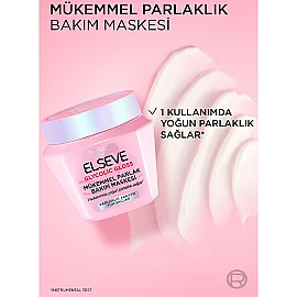 Elseve Glycolic Gloss - Parlaklık Veren Saç Bakım Maskesi 300ml - 4