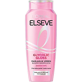 Elseve Glycolic Gloss - Parlaklık Veren Saç Bakım Şampuanı 300ml - Elseve