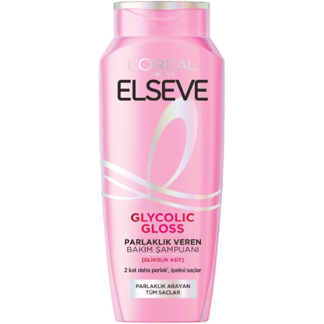 Elseve Glycolic Gloss - Parlaklık Veren Saç Bakım Şampuanı 300ml - 1