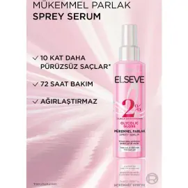 Elseve Glycolic Gloss - Parlaklık Veren Sprey Serum 150ml - 3