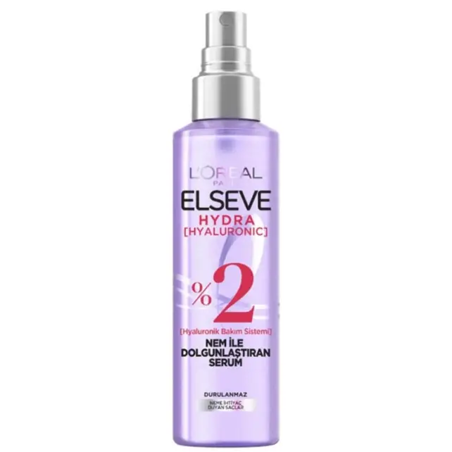 Elseve Hydra Hyaluronic - Nem ile Dolgunlaştıran Serum Sprey 150ml - 1