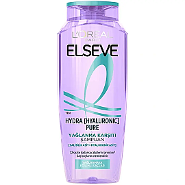 Elseve Hydra Hyaluronic Pure - Yağlanma Karşıtı Şampuan 300ml - Elseve