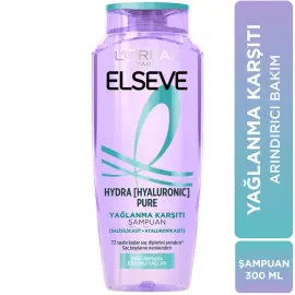 Elseve Hydra Hyaluronic Pure - Yağlanma Karşıtı Şampuan 300ml - 2
