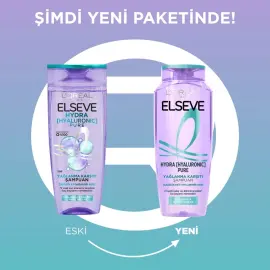 Elseve Hydra Hyaluronic Pure - Yağlanma Karşıtı Şampuan 300ml - 5