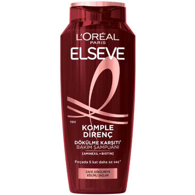 Elseve Komple Direnç - Dökülme Karşıtı Bakım Şampuanı 300ml - 1