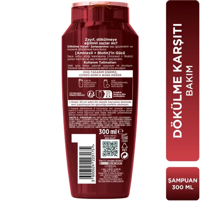 Elseve Komple Direnç - Dökülme Karşıtı Bakım Şampuanı 300ml - 2