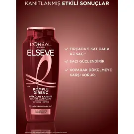 Elseve Komple Direnç - Dökülme Karşıtı Bakım Şampuanı 300ml - 4