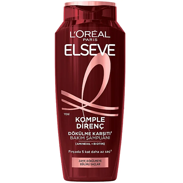 Elseve Komple Direnç - Dökülme Karşıtı Bakım Şampuanı 700ml - 1