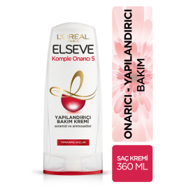 Elseve Komple Onarıcı 5 Yapılandırıcı Saç Bakım Kremi 360ml - 2