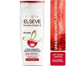 Elseve Komple Onarıcı - Yapılandırıcı Bakım Şampuanı 360ml - 2