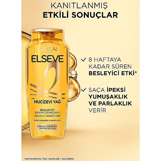 Elseve Mucivezi Yağ - Besleyici Bakım Şampuanı 700ml - 4