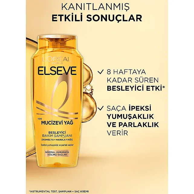 Elseve Mucivezi Yağ - Besleyici Bakım Şampuanı 700ml - 4