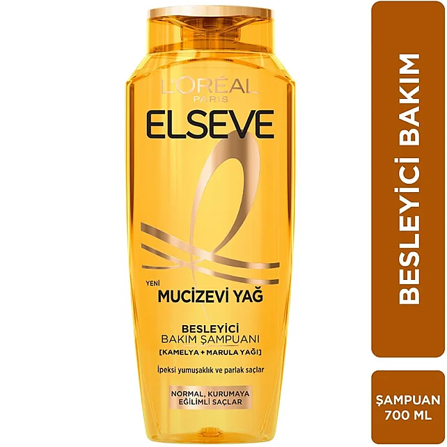 Elseve Mucivezi Yağ - Besleyici Bakım Şampuanı 700ml - 7