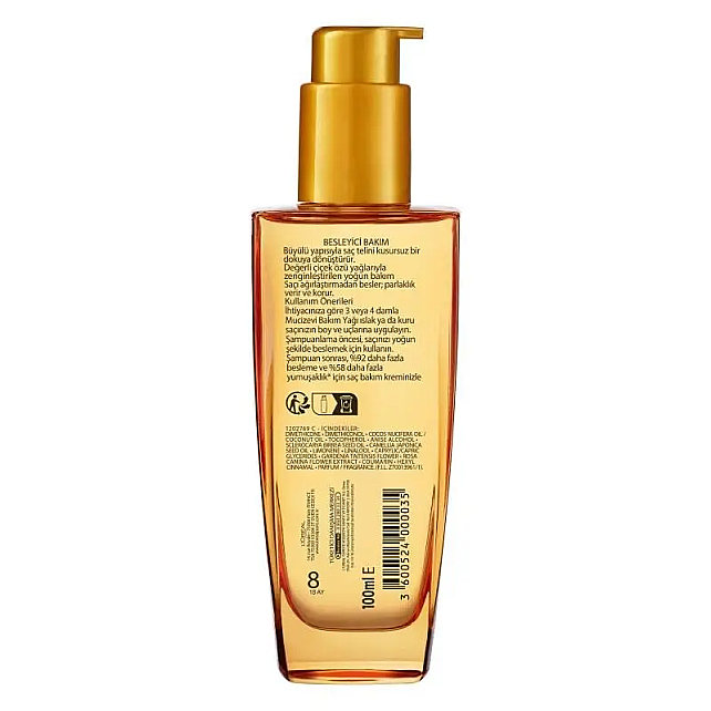 Elseve Mucizevi Saç Bakım Yağı 100ml - 2