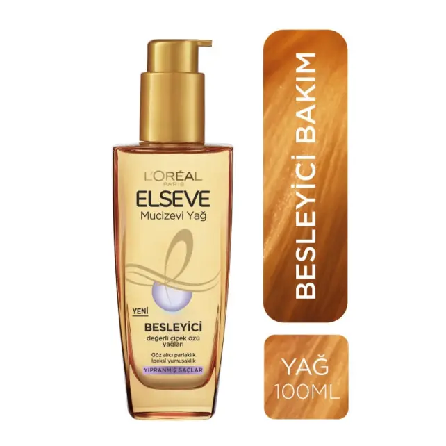 Elseve Mucizevi Saç Bakım Yağı 100ml - 3