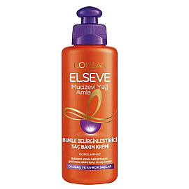 Elseve Mucizevi Yağ Bukle Belirginleştirici Bakım Kremi 200ml - Elseve