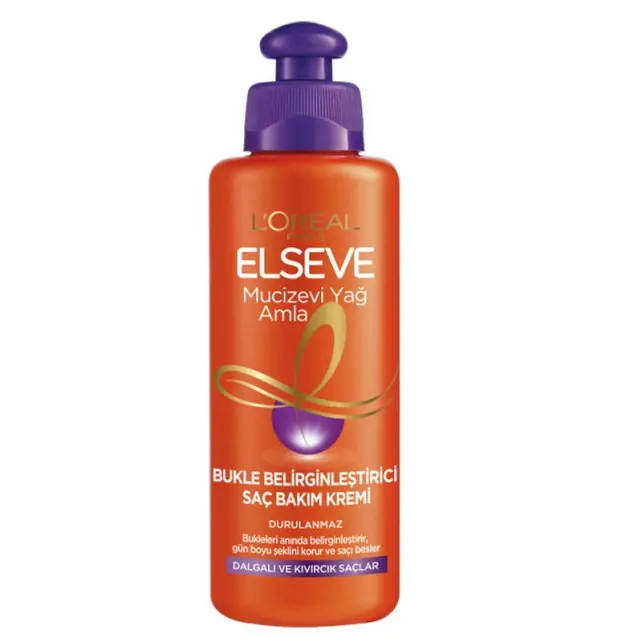 Elseve Mucizevi Yağ Bukle Belirginleştirici Bakım Kremi 200ml - 1