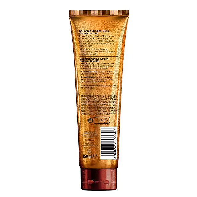 Elseve Mucizevi Yağ Saç Güzelleştirici Bakım Kremi 150ml - 3