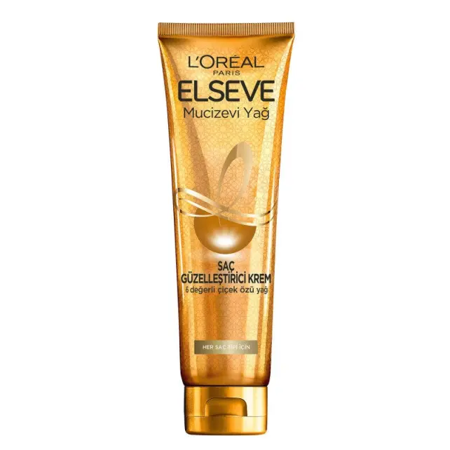 Elseve Mucizevi Yağ Saç Güzelleştirici Krem 150ml - 1