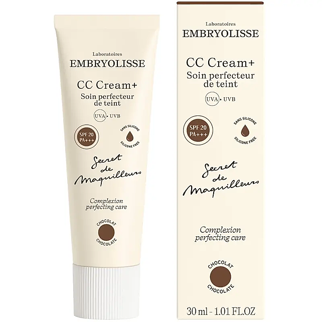 Embryolisse CC Cream+ - Renkli Nemlendirici SPF20 Chocolate 30ml - 2