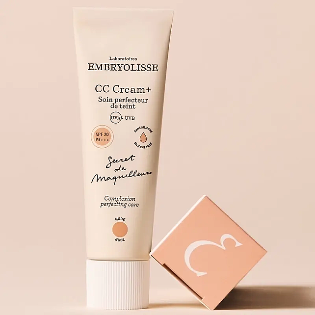 Embryolisse CC Cream+ - Renkli Nemlendirici SPF20 Nude 30ml - 5