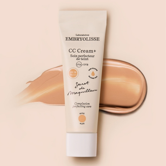 Embryolisse CC Cream+ - Renkli Nemlendirici SPF20 Nude 30ml - 3