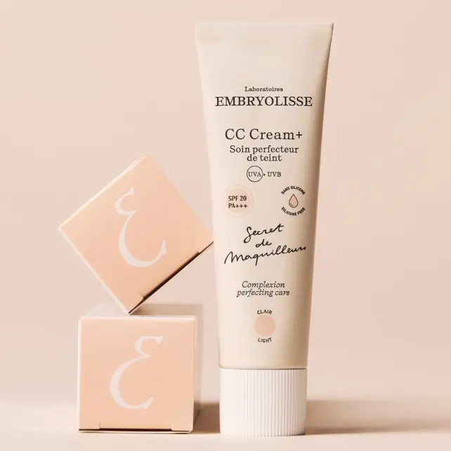 Embryolisse CC Cream+ - Renkli Nemlendirici SPF20 Light 30ml - 5