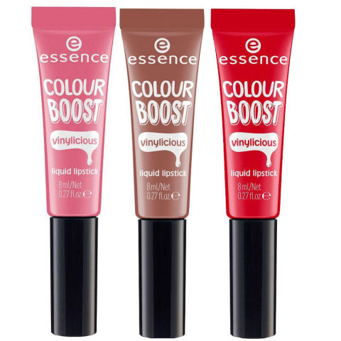 Essence Colour Boost Liquid Lipstick - Likit Ruj Nude Ton 3'lü Essence Colour Boost Liquid Lipstick - Likit Ruj Nude Ton 3'lü
