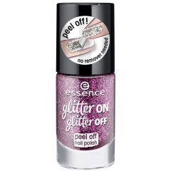 Essence Glitter On Glitter OffPeel Off Nail Polish-Tırnak Cilası No:03 Essence Glitter On Glitter OffPeel Off Nail Polish-Tırnak Cilası No:03
