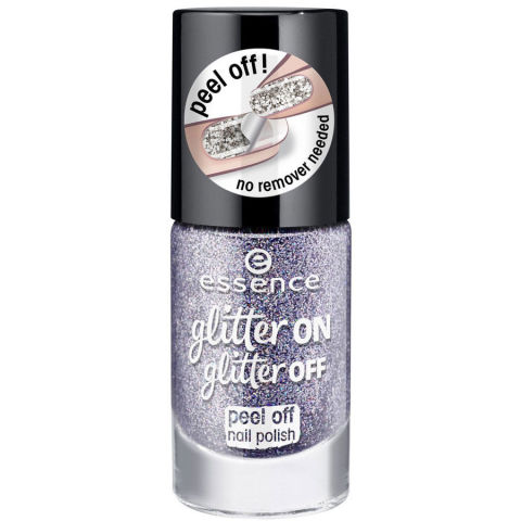 Essence Glitter On Glitter OffPeel Off Nail Polish-Tırnak Cilası No:05 Essence Glitter On Glitter OffPeel Off Nail Polish-Tırnak Cilası No:05