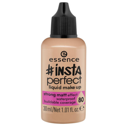 Essence Insta Perfect Liquid Make Up - Likit Mat Fondöten No:80 30ml Essence Insta Perfect Liquid Make Up - Likit Mat Fondöten No:80 30ml