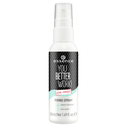 Essence You Better Work Fixing Spray - Makyaj Sabitleyici Sprey 50ml Essence You Better Work Fixing Spray - Makyaj Sabitleyici Sprey 50ml