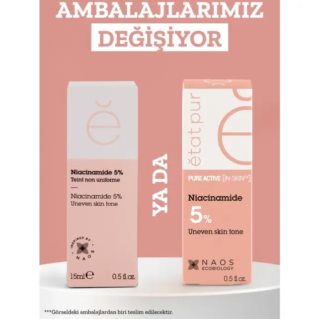 Etat Pur Pure Active Niacinamide %5 Cilt Bakım Serumu 15ml - 5