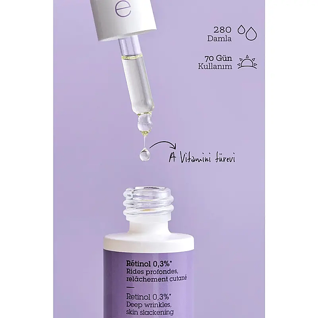 Etat Pur Pure Active Retinol %0,3 Konsantre Bakım Ürünü 15ml - 3
