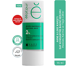 Etat Pur Pure Active Süksinik Asit %2 Konsantre Bakım Ürünü 15ml - 2