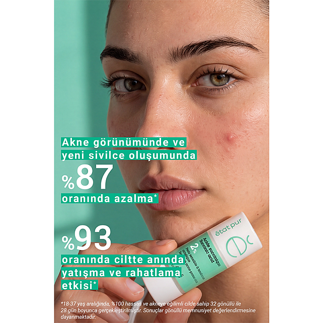 Etat Pur Pure Active Süksinik Asit %2 Konsantre Bakım Ürünü 15ml - 4