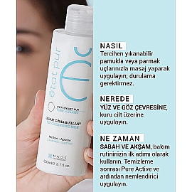 Etat Pur Pure Cleansers Cleansing Milk Gentle pH - Temizleme Sütü 200ml - 5