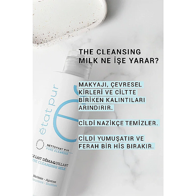 Etat Pur Pure Cleansers Cleansing Milk Gentle pH - Temizleme Sütü 200ml - 6