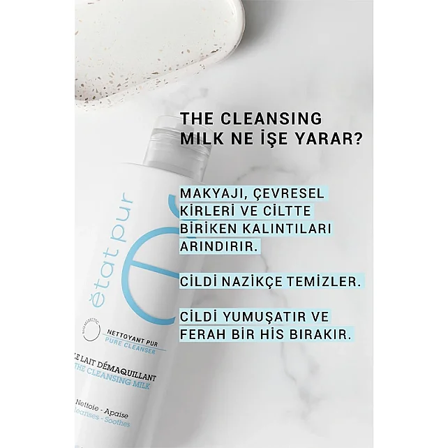 Etat Pur Pure Cleansers Cleansing Milk Gentle pH - Temizleme Sütü 200ml - 6