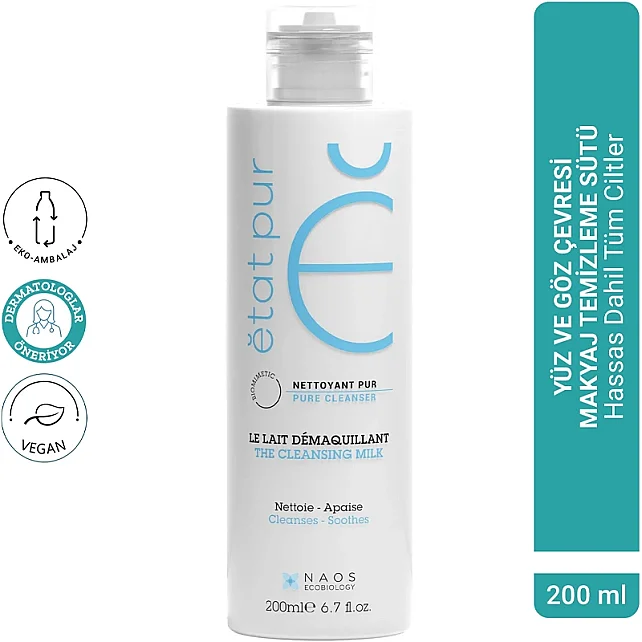 Etat Pur Pure Cleansers Cleansing Milk Gentle pH - Temizleme Sütü 200ml - 7