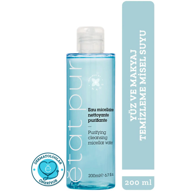 Etat Pur Pure Cleansers Prufying Cleansing Water - Temizleyici Misel Su 200ml - 2