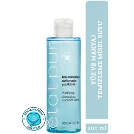 Etat Pur Pure Cleansers Purifying Cleansing Water - Temizleyici Misel Su 200ml - 2
