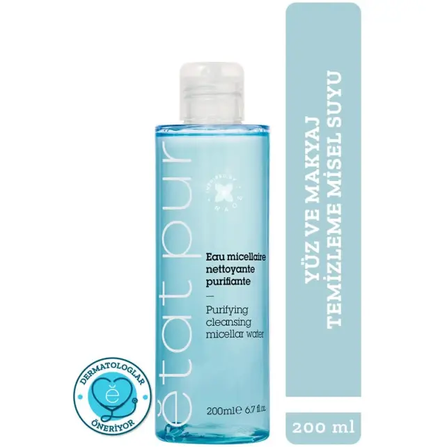 Etat Pur Pure Cleansers Purifying Cleansing Water - Temizleyici Misel Su 200ml - 2
