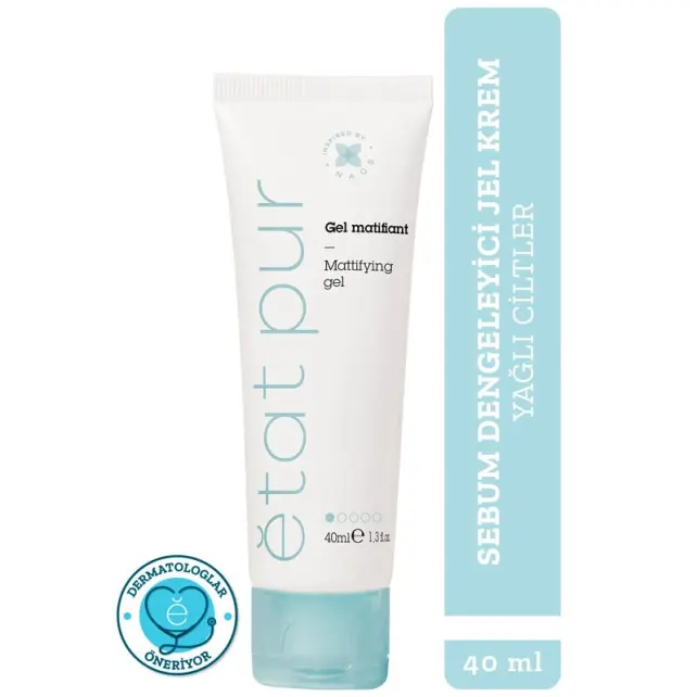 Etat Pur Pure Moisturizers Oil Free Mattifying Gel - Jel Krem 40ml - 2